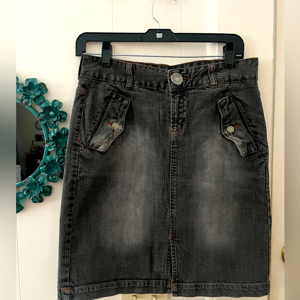 Daisy Fuentes High Waist Pencil Skirt
